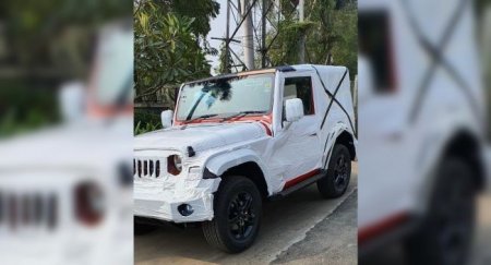 Mahindra Thar 2020 года появился на шпионских снимках - «Автоновости»