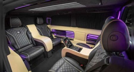 Mercedes V-Class получил роскошный интерьер - «Автоновости»