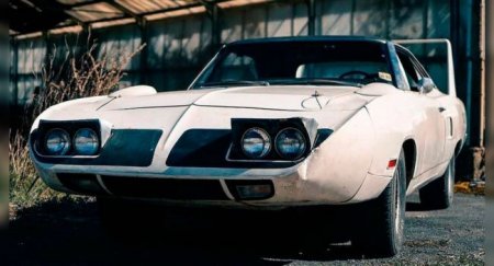 На продажу выставлен редкий гоночный Plymouth Superbird 1970 - «Автоновости»