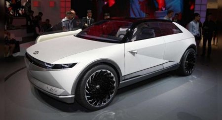 На тестах замечен прототип электрического хэтчбека Hyundai 45 - «Автоновости»