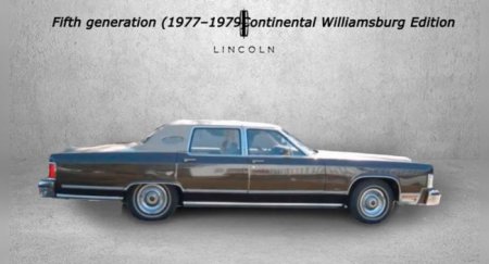 На видео показали эволюцию легендарной модели Lincoln Continental - «Автоновости»