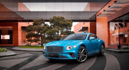 Новый Bentley Continental GT V8 появился в России - «Автоновости»