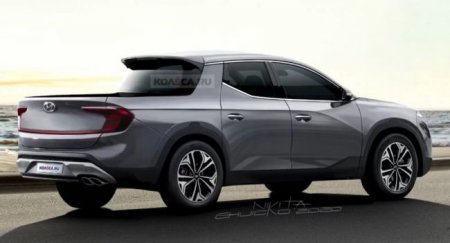 Новый пикап Hyundai Santa Cruz: первые изображения - «Автоновости»