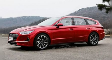 Новый универсал Hyundai Sonata: Первые изображения - «Автоновости»