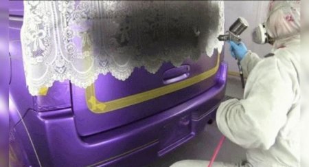 «Покраска через шторы»: Как японцы красят авто через тюль - «Автоновости»