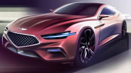 Представлены первые изображения купе Genesis GT70 - «Автоновости»