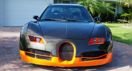 Реплику Bugatti Veyron продали втрое дешевле вложенной в неё суммы - «Автоновости»