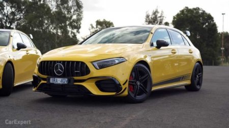 В дрэге сразились Mercedes-AMG A35 и Mercedes-AMG A45 S - «Автоновости»