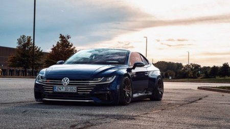 В Сети появились изображения Volkswagen Arteon в кузове купе - «Автоновости»