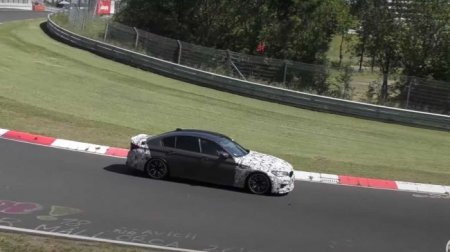 BMW M5 CS заметили во время заездов на Нюрбургринге - «Автоновости»