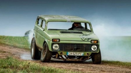 Французское ателье переделало «Ниву» в американских традициях - «Автоновости»
