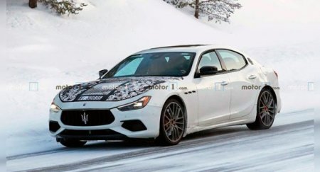 Гибридный Maserati Ghibli дебютирует 15 июля - «Автоновости»