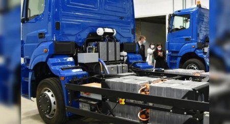 Электрические грузовики КамАЗ раскрыты на официальных снимках - «Автоновости»