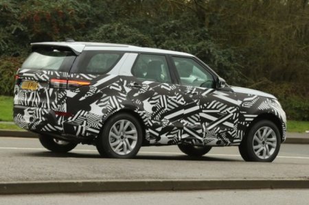 Land Rover тестирует обновленный Discovery - «Автоновости»