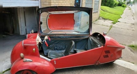 На продажу выставили трёхколёсный Messerschmitt KR200 1960 года выпуска - «Автоновости»