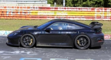 На тестах замечен прототип обновленного Porsche 911 GT3 - «Автоновости»