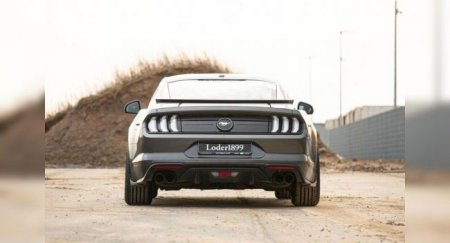 Немцы выпустили очередной обвес и диски для версии Ford Mustang GT - «Автоновости»