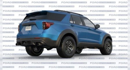 Новый Ford Explorer в стиле Raptor показали на фото - «Автоновости»