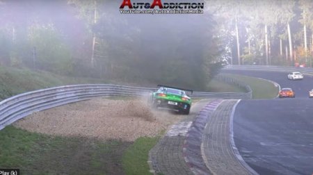 Новый ролик показывает курьёзы и ошибки на Нюрбургринге - «Автоновости»