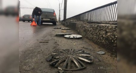 Омские автолюбители пожаловались в прокуратуру на массовое повреждение колес на Октябрьском мосту - «Автоновости»