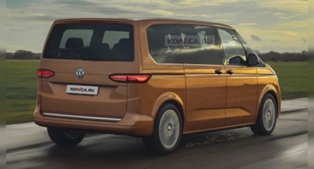 Появились первые изображения нового Volkswagen Multivan - «Автоновости»