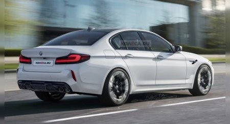 Появились первые изображения обновленной BMW M5 - «Автоновости»