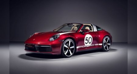 Представлена спецверсия Porsche 911 Targa 4S Heritage Design Edition - «Автоновости»