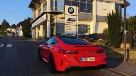 Прохождение BMW M8 на Нюрбургринге попало на видео - «Автоновости»