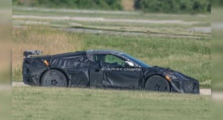 Прототип обновленного Chevrolet Corvette Z06 заметили на испытаниях - «Автоновости»