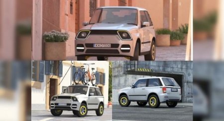Сеть не впечатлил рендер обновленной LADA 4x4 - «Автоновости»