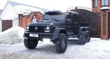 В России на продажу выставлена копия Mercedes-Benz G 63 6x6 AMG - «Автоновости»