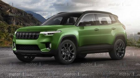 Внедорожник Jeep Baby 2022 года показали на рендерах в Сети - «Автоновости»