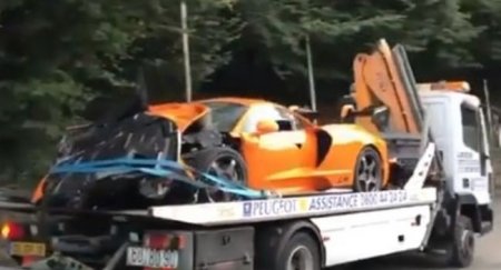 Бывший автогонщик Формулы-1 разбил в ДТП редкий McLaren Senna - «Автоновости»