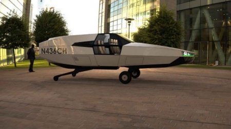 Израильская компания разрабатывает летающий автомобиль Cityhawk eVTOL - «Автоновости»