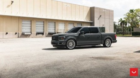 Компания Vossen презентовала новые диски на заниженном Ford F-150 - «Автоновости»