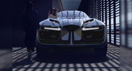 Кроссовер Bugatti Resonner 2032 впитал технологии гоночных катамаранов - «Автоновости»