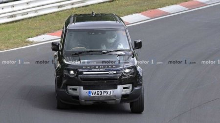 Land Rover Defender с V8 тестируется на Нюрбургринге - «Автоновости»