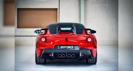 На продажу выставлен единственный суперкар Ferrari SP30 - «Автоновости»