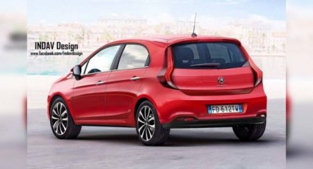 Новое поколение Fiat Punto представили на рендерах - «Автоновости»