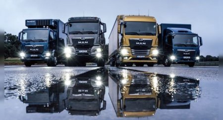 Новое поколение грузовиков MAN показало экономию топлива - «Автоновости»