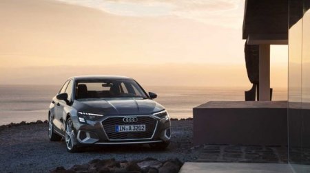 Новые фары Audi RS3 будут украшены клетчатым флагом - «Автоновости»