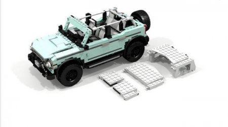 Новый Ford Bronco из Lego показали в интернете - «Автоновости»