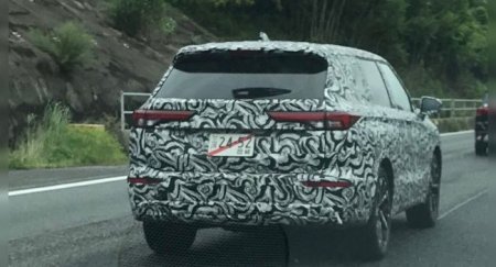 Новый Mitsubishi Outlander засекли на испытаниях - «Автоновости»
