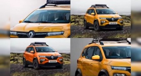 Опубликованы независимые рендеры вседорожного Renault Triber Adventure Sport - «Автоновости»