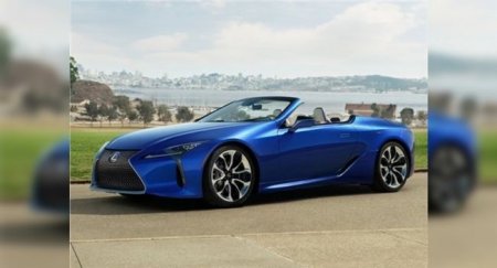 Появились данные о ценах на кабриолет Lexus LC 500 2021 года - «Автоновости»