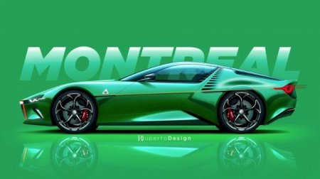 Представили возрожденный Alfa Romeo Montreal - «Автоновости»