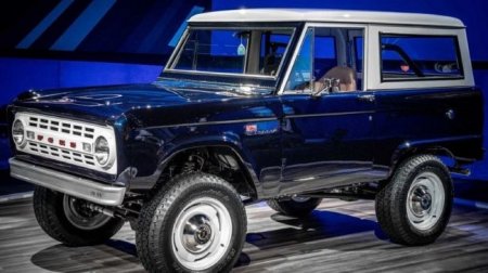 Представлен классический Ford Bronco с 760-сильным двигателем - «Автоновости»