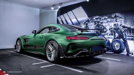 Представлено любопытное купе Mercedes-AMG GT R Pro от Carlex Design - «Автоновости»