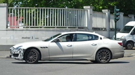 Прототип Maserati Quattroporte «поймали» на дорожных тестах - «Автоновости»