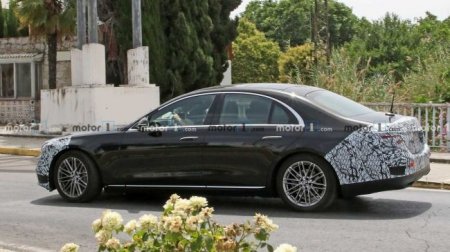 Прототип нового Mercedes S-класса «поймали» с минимумом камуфляжа - «Автоновости»